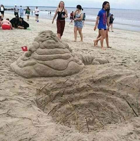Jabba The Hutt - Sand Art