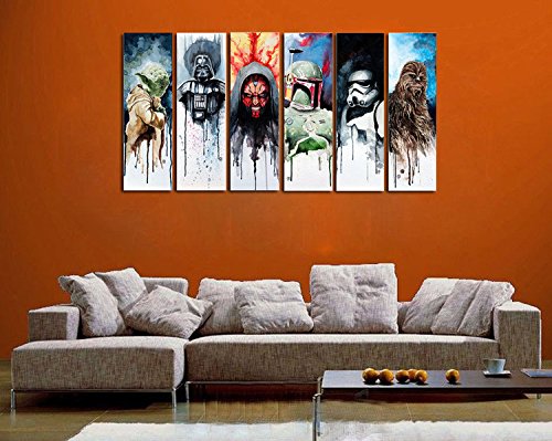 Star Wars - 6 Piece Canvas